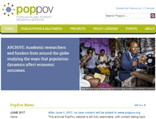 Tablet Screenshot of poppov.org